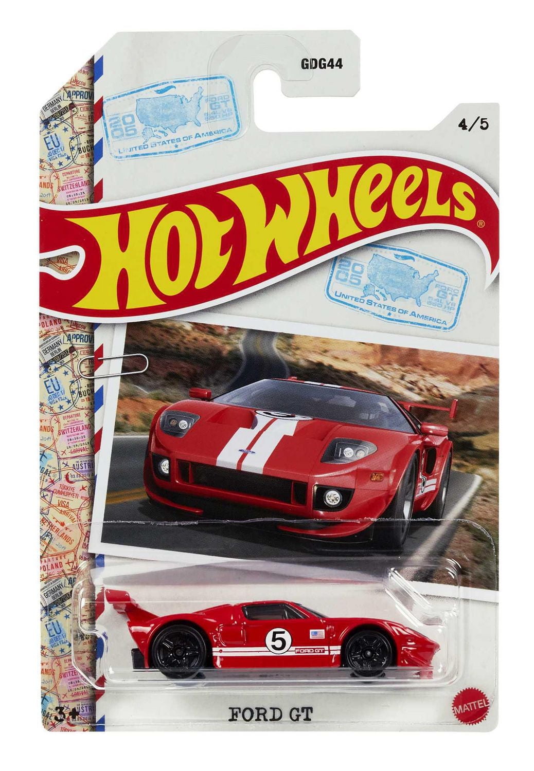 Ford GT véhicule Hot Wheels à l’échelle 1:64