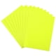 thumbnail image 1 of 10 Hojas de Papel Neón 8"x11" 250gsm Cartulina Fluorescente Brillante, Amarillo, 1 of 6