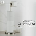 thumbnail image 4 of Marmolux Acc Brushed Steel Elegant Bathroom Hardware Free Standing Toilet Paper Holder, 1 Count, 4 of 9