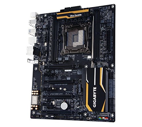 Gigabyte LGA 2011-3 X99 4 Memory DIMMs 4 Way SLI Support ATX DDR4 2133 Motherboard GA-X99-UD3P