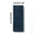 thumbnail image 2 of 4 Pack Self-Adhesive Desktop Socket Fixer,Wall Mount Home Power Strip Fixator,Cable Management Punch Free Surge Protector,Desktop Mountable Plug-In Socket Fixer Bracket Stand, 2 of 9