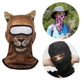 thumbnail image 6 of yotijay Animal Balaclava Face Balaclava Ski for Outdoor Sports Climbing Summer Lion, 6 of 7