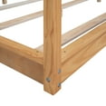 thumbnail image 4 of Natural Color King Size Canopy Bed - Build With Support Legs Platform In For A Sound Rest, 4 of 6