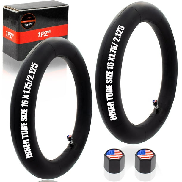 Two 16 Inch Inner Bike Tube 16 X 175 2125 Bicycle Rubber Tire