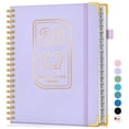 thumbnail image 1 of Planificador NOTBOKPA 2026-2027, 18 meses semanales y mensuales, color morado, 1 of 7