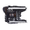 thumbnail image 3 of Fits 2019-2020 Ford F-150 Morimoto Headlight Assembly - LED LF955 XB Hybrid-R; High/Low Reflector Beam; Direct Fit; Black ABS Plastic Housing; Polycarbonate Clear Lens; LED, 3 of 13