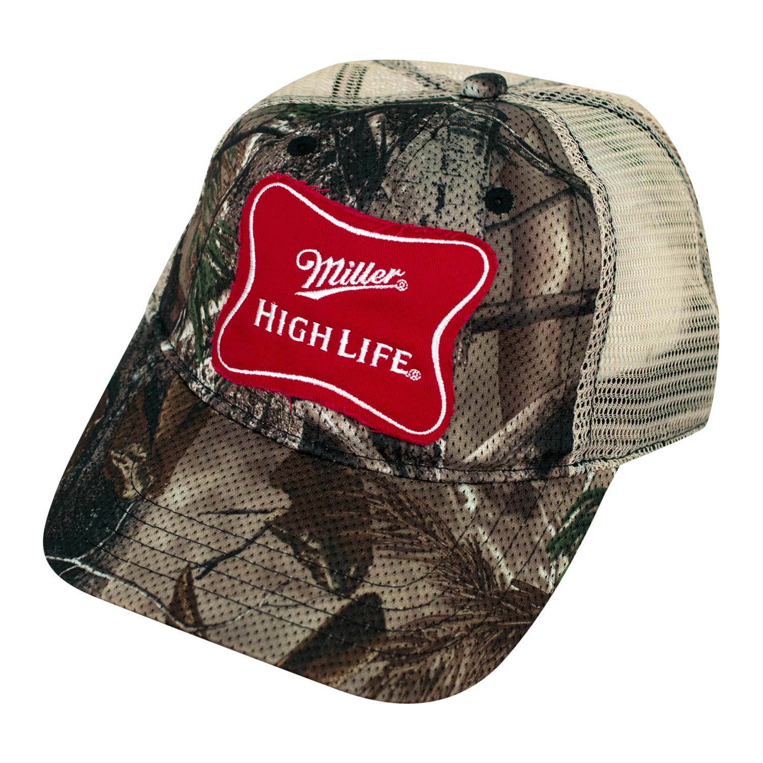 Miller High Life Camo Trucker Hat 