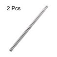 thumbnail image 3 of 8mm x 300mm 304 Stainless Steel Solid Round Rod for DIY Craft - 2Pcs, 3 of 3