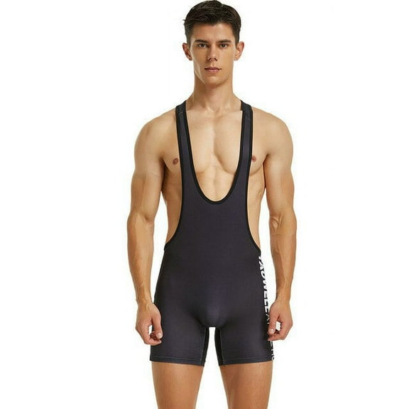 Men’s Sports Vest One Piece Cycling Suit Weightlifting Fitness Yoga Wear One Piece Bodysuit Langerie