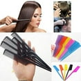 thumbnail image 3 of 8 Pieces Rat Tail Combs Styling Comb ABS Plastic Tail Comb for Parting hair Braiding Back Combing Root Teasing Adding Volume Evening Styling 8 color, 3 of 5
