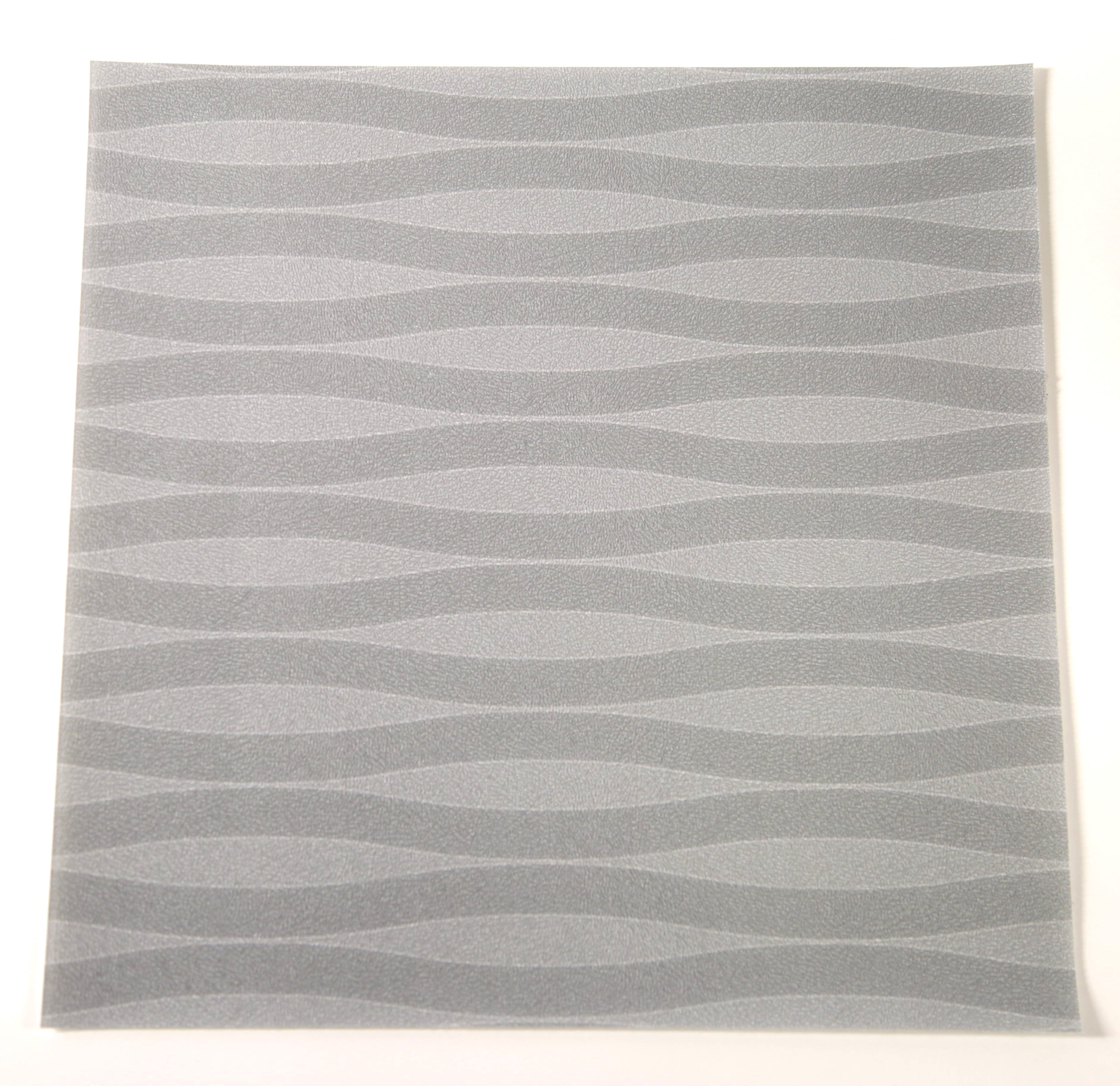 G-Floor Outdoor & Marine Vinyl Boat Flooring - 8.5' x 20' - Light Grey Waves