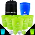thumbnail image 1 of Set de juego Aivalas Yard Pong Outdoor Glow Toss con 12 cubos, 1 of 6