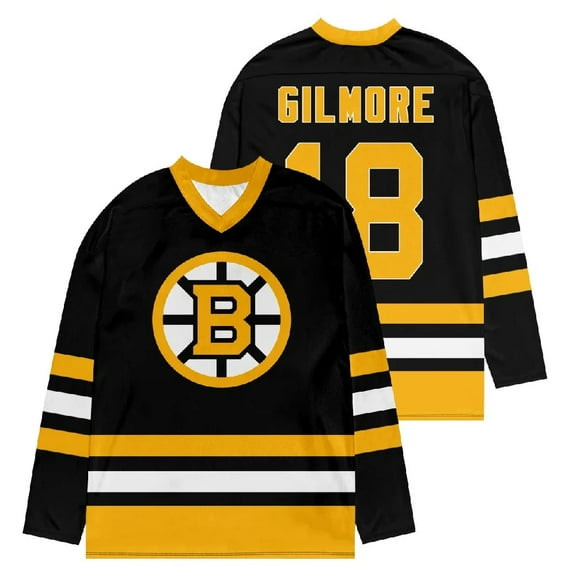 Happy Gilmore 2 Merch Hockey Jersey Boston V-Neck Long Sleeve Streetwear Women Men T-Shirt Sweatshirt Clothes