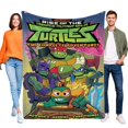 thumbnail image 1 of Teenage Mutant Ninja Turtles - Tortugas Ninja Adolescentes Mutantes anti-pilling, suave, ligera, esponjosa y acogedora de lujo para hogar y cocina – Perfecta para niños y adultos,120X150cm, 1 of 6