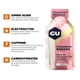 thumbnail image 2 of GU Energy Original Sports Nutrition Energy Gel, Vegan, Gluten-Free, Kosher, and Dairy-Free On-the-Go Energy for Any Workout, 24-Count, Strawberry Banana, 2 of 5
