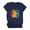 Navy, variant on Babysbule Womens Tops Women's Casual Colourful Print Pullover Short Sleeve T-Shirt Tops Shirt