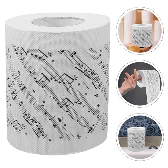 Nicehomfit Toilet Notes Decorative Toilet Paper 1 Roll Giving