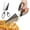 Color, variant on Arghm Stainless Steel Pizza Scissors,7.09x2.36in,Ideal for Baking Tool and Pancake Scissors