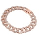 thumbnail image 1 of Pulsera De Hip Hop,Pulsera Cubana Boutique Cubana Tobillera De Diamantes De Imitación Cadena De Cuba Creada Magistralmente Jadeshay A, 1 of 8