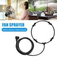 thumbnail image 4 of YAOMOBB Cooling Mist Fan Spray Outdoor Low Pressure Cooling Kit Ring Cooling Dusting Humidifying, 4 of 6