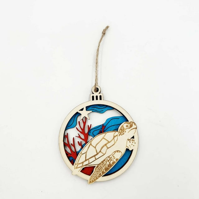 Cute Room Decor Christmas Decorations, Christmas Tree Pendants, Ocean Pendants, Wooden Christmas Decorations, Small Pendants Outside Christmas Decorations on Clearance