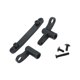 thumbnail image 3 of Repuestos para servomotor de dirección RC de aluminio 1:16 para accesorios RC 16104 16201 Negro, 3 of 9