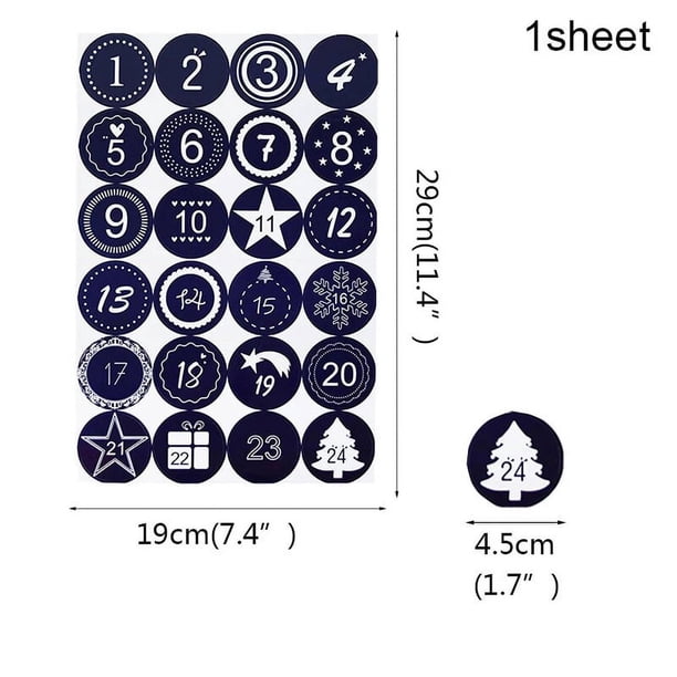 Pack De 274 Pegatinas Navideñas - Ideales Para Tarjetas, Scrapbooking, Regalos Y Decoración Infantil