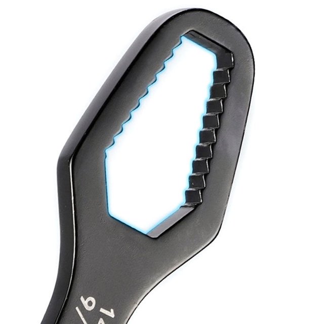 Llave Torx universal Llave de trinquete de doble cabezal de 8-22 mm para bicicleta y motocicleta Tmvgtek Para estrenar