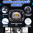 thumbnail image 4 of 2 Faros Led Premium Auto Moto Exploradora Potente Auxiliar, 4 of 6