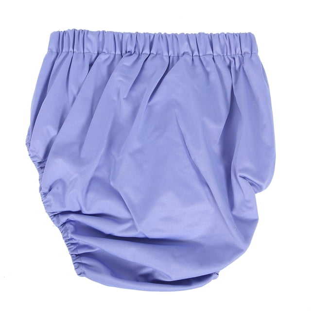 Adult Nappy, Incontinence Diaper Polyester Reusable Water Absorption Back Waist Opening Leakproof for Home for Patient 201 Light Purple