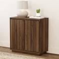thumbnail image 7 of EYYTHUNG Buffet Storage Cabinet Set of 3, Sideboard Accent Cabinet Modern Credenza, Console Table, Brown, 7 of 7