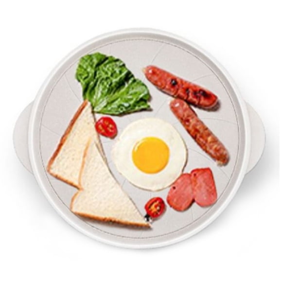 Gas Stove Thawing Plate, Time Saving Aluminum Alloy Gas Stove Diffuser Easy To Clean Non Stick Coating for Home