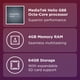 thumbnail image 2 of Lenovo Tab M11, visualización de 11 pulgadas, MediaTek Helio G88 Octa-Core, 4 GB RAM, 64 GB SSD, 1920 x 1200 px, sensor de luz ambiental, batería de 10 horas, viene con bolígrafo, gris Luna, 2 of 5