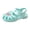 Green, variant on Toddler Girls Jelly Sandals Kids Closed Toe Cute Heart Summer Flat Sandals Summer Beach Comfortable School Slides