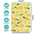 thumbnail image 5 of Exotic Pineapple Print Pet Feeding Mat, Durable Waterproof Dog Food Mat with Absorbent, Non-Slip, Quick Dry, Easy Clean Features for Pet Feeding Area, 5 of 7