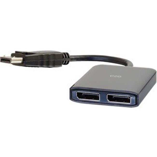 Mini DisplayPort™ To Dual DisplayPort™ MST Hub 4K