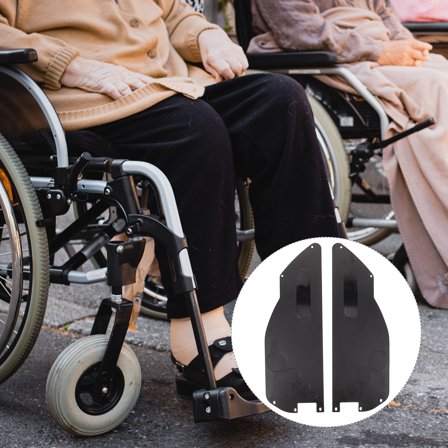 Raindrops Wheelchair Replacement Parts Side Guard Abs 2Pcs For Outdoor Use