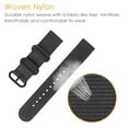 thumbnail image 5 of Fintie Watchband for Fitbit Versa 2/Versa 1/Versa Lite - Double Layer Soft Woven Nylon Replacement Wrist Strap, Black, 5 of 7