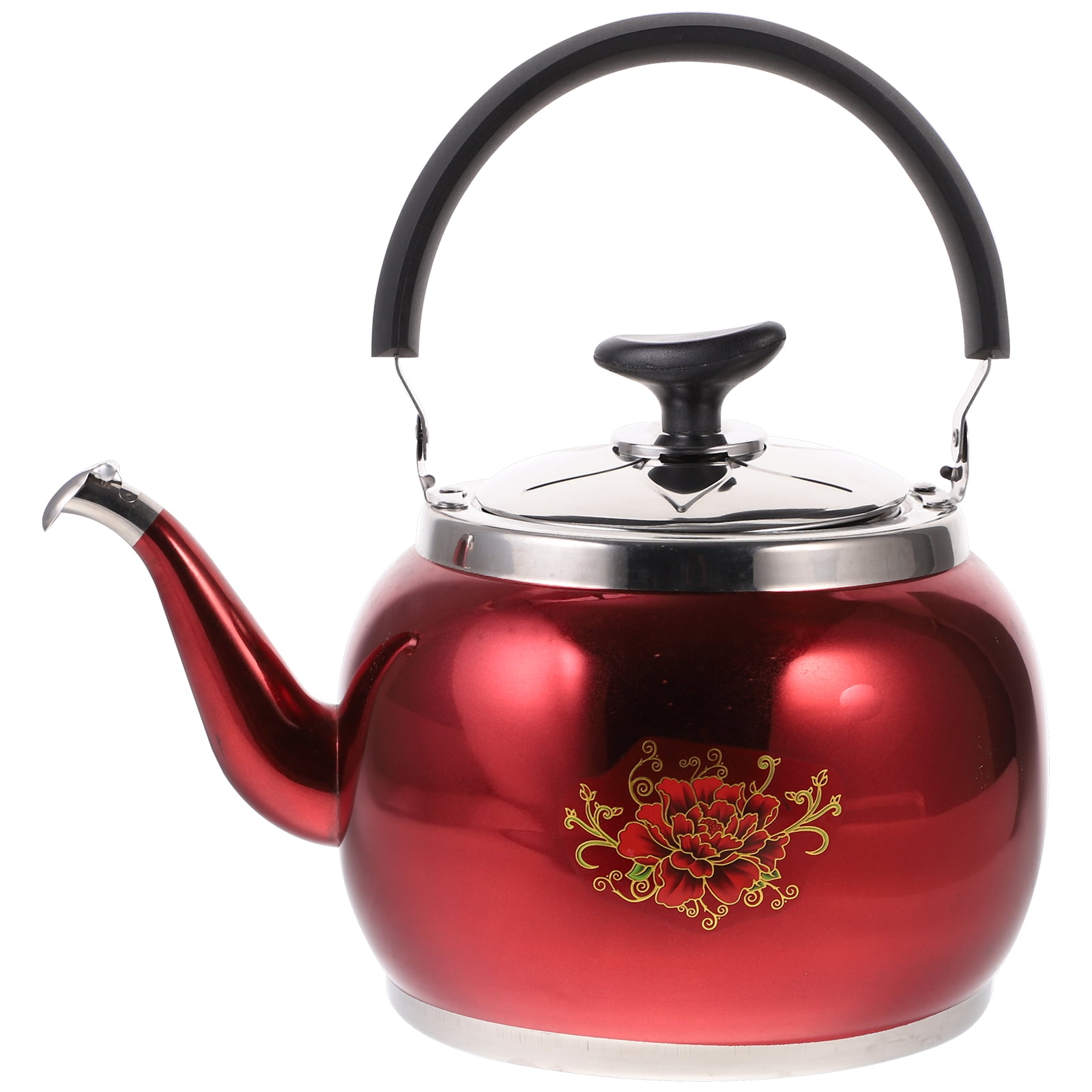 Household Water Heating Kettle Stainless Steel Kettle Kitchen Whistling