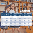 thumbnail image 6 of Oudiya Girls Navy Blue Cardigan Sweaters Ruffle School Uniform Sweater V Neck Button Down Coat for Girls 4-13 Years, 6 of 10