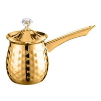 Household Turkish Coffee Pot, Frothing Cup Small Pot Greek Pot Coffee Maker Milk Warmer Coffee Pot Women Gifts,