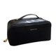 thumbnail image 1 of Bolsas De Maquillaje Bolsa de cosméticos de PU caja de maquillaje multifuncional suave para regalos de vacaciones (negro) Tmvgtek Cuidado Belleza, 1 of 9