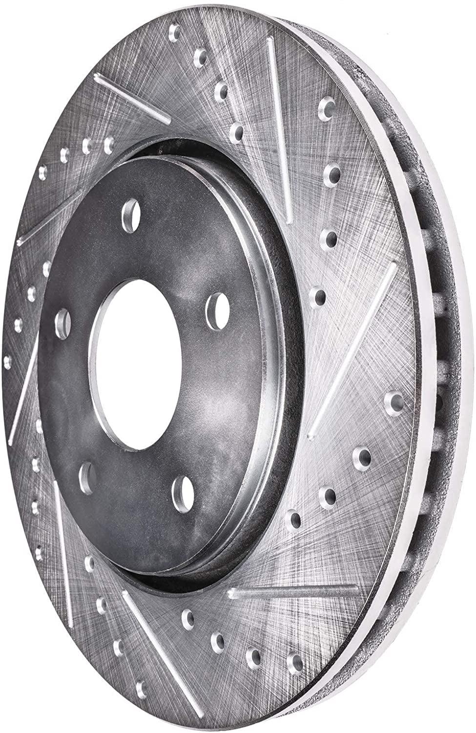 Detroit Axle - 11.65" inch Front Drilled and Slotted Disc Brake Rotors Replacement for 2007-2025 Nissan Altima