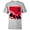 Athletic Heather, variant on Disney Racing 5th Birthday 5 Years Old Mickey Mouse Race Car - Short Sleeve T-Shirt for Kids - Customized-White
