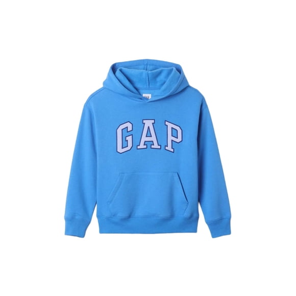 Sudadera GAP para Niños con Capucha y Logo Azul Supersónico Talla M