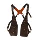 thumbnail image 4 of Bolso de hombro tipo axila, bolso de hombro doble para cosplay, compras, viajes Marrón, 4 of 9
