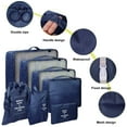 7Set Packing Cubes for Suitcases, Lightweight Travel Luggage Packing