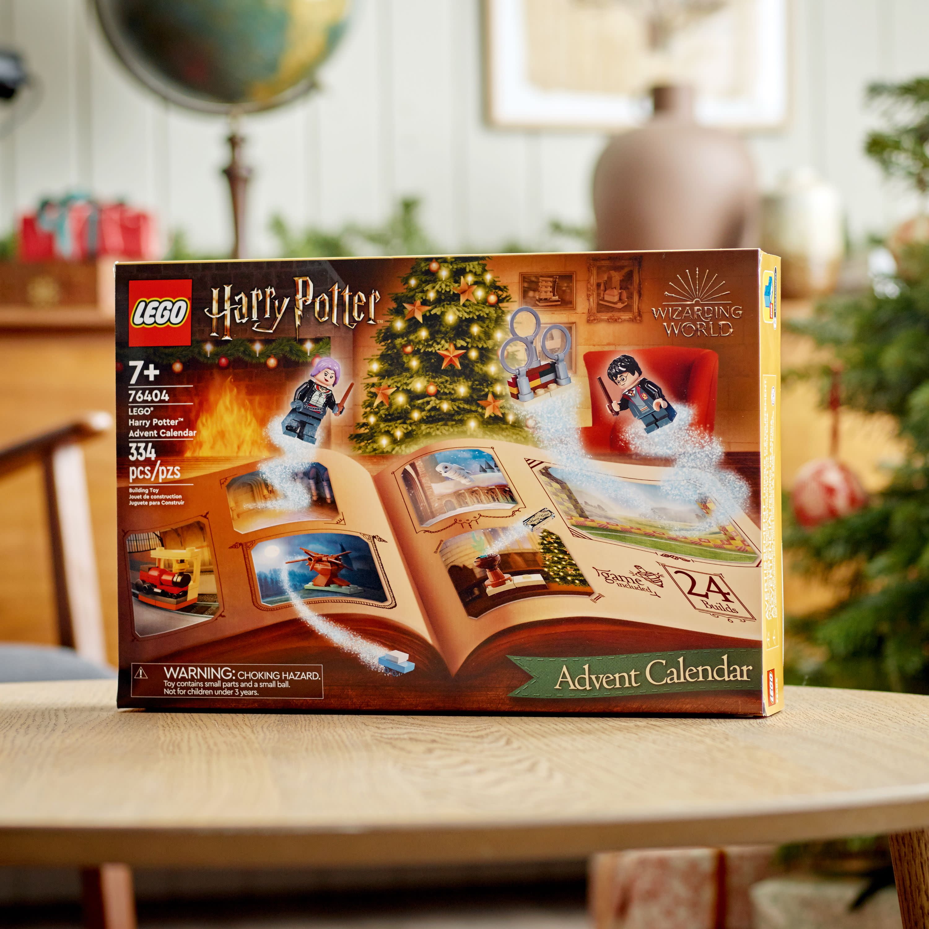 Harry Potter 2022 Advent Calendar 76404 Building Toy Set (334 Pieces) -