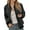 C-Black630, variant on DHFJKG Women Cargo Jacket Solid Color Zipper Lightweight Casual Jacket With Zip Up Pockets Trendy Coat