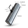 thumbnail image 2 of Cable Divisor USB-C 2 en 1, Tipo C A Doble Tipo C PD60W, Carga Rápida y Transferencia de Datos de 10 Gbps, 2 of 5
